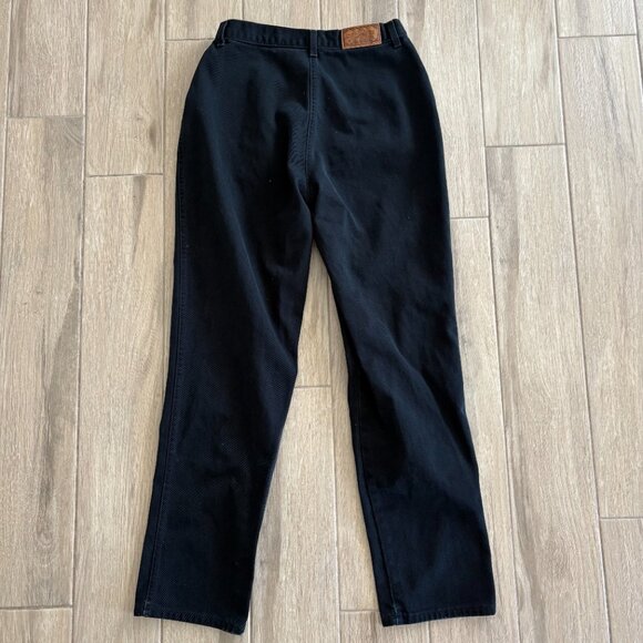 Vintage Rockies Jeans Women's 13/14 Black Bareback Western Rodeo Cowgirl USA - Picture 5 of 8